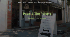 Desktop Screenshot of pawsandthepalette.com